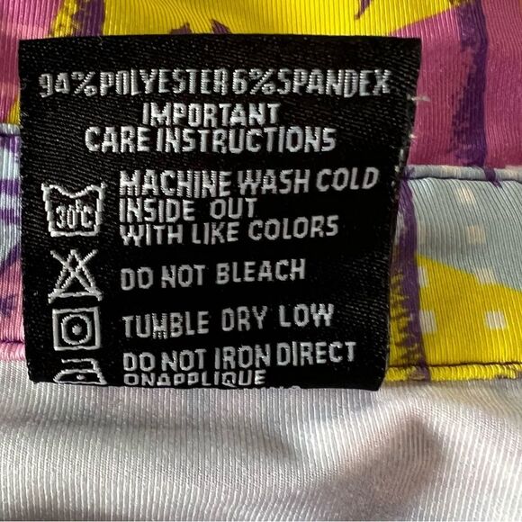 Tropical Bros Pink and Yellow Palm Tree Casual Men's Golf Shirt --‎ XL - Picture 11 of 11